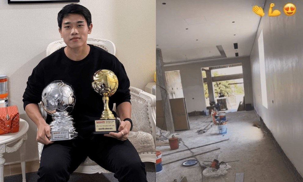 Đình Bắc hé lộ căn nhà khang trang xây báo hiếu bố mẹ ở quê: 22 tuổi đã thành ngôi sao lại còn hiếu thảo