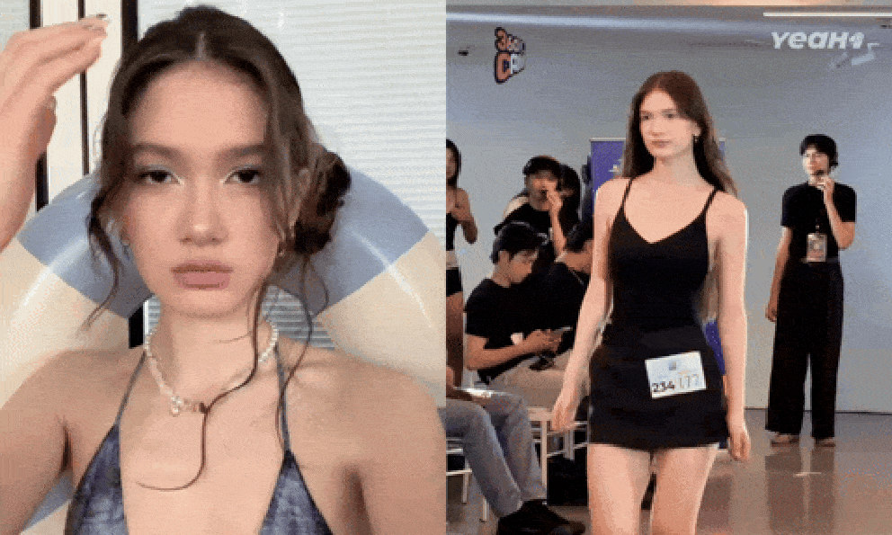 Em gái lai Tây cao 1m77 của thủ môn Đặng Văn Lâm xinh đẹp lộ diện sau khoảnh khắc viral ở buổi casting người mẫu