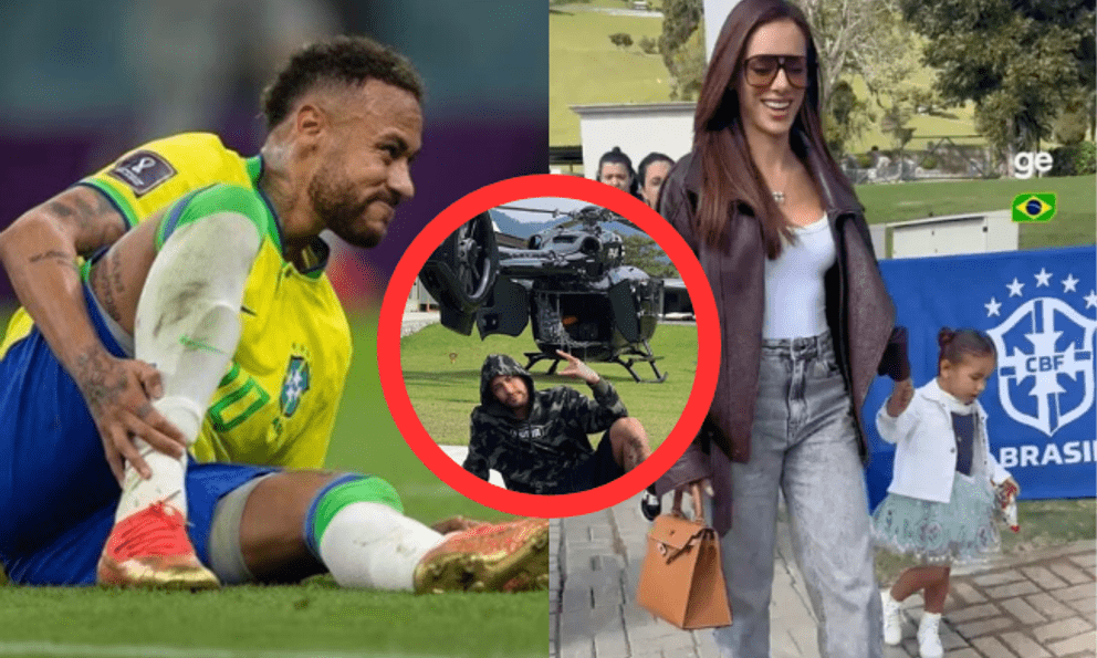 Bạn gái Neymar gây choáng với màn đáp trực thăng đến sân tập tuyển Brazil trước thềm World Cup 2026