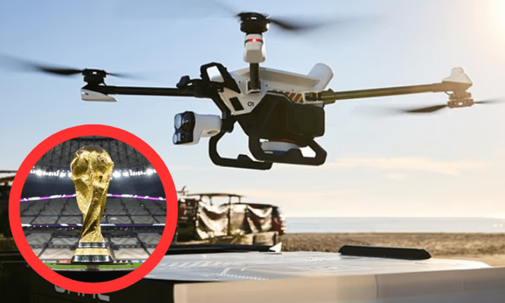 Đẳng cấp World Cup 2026: Có drone cứu người mang theo máy sốc tim và bút tiêm khẩn cấp trên khán đài