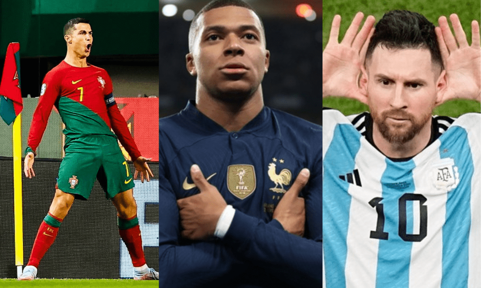 Mbappe vượt xa Ronaldo, Messi trước World Cup 
