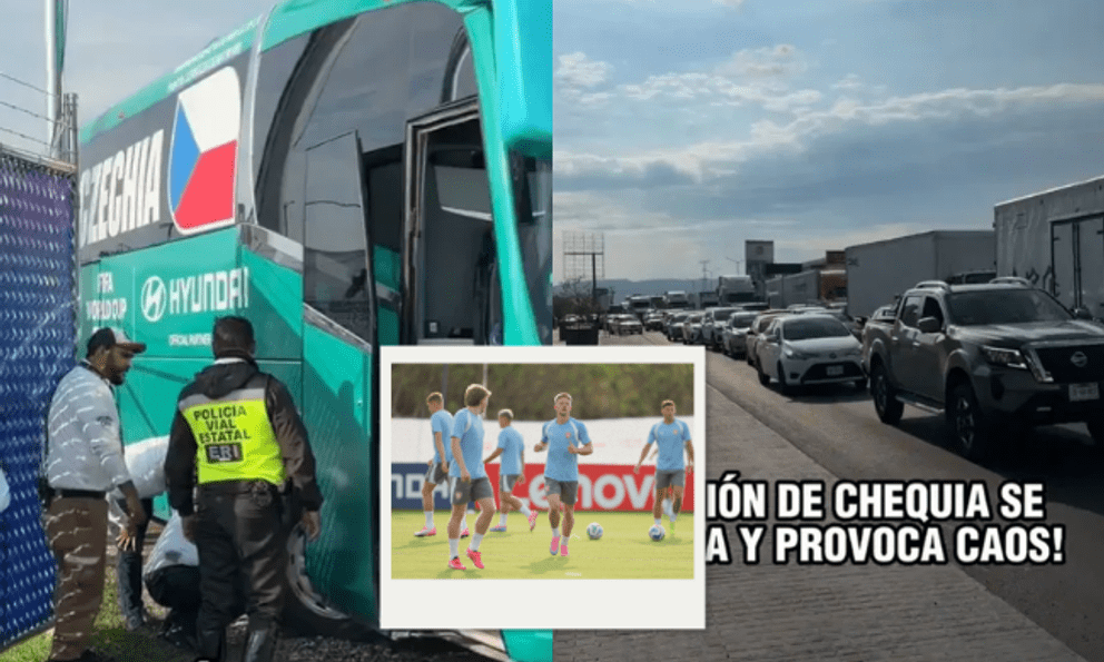 Kì World Cup bất ổn: Xe buýt kẹt cứng suốt 1 giờ, cầu thủ phải 