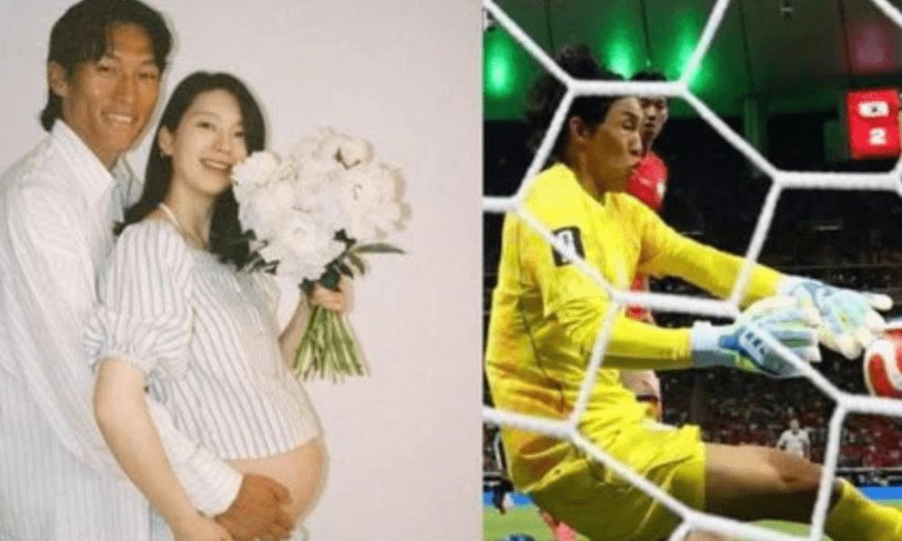 Thủ môn Hàn Quốc đang đá World Cup thì vợ sinh em bé: Nàng WAG nhắn gửi một câu đầy xúc động 
