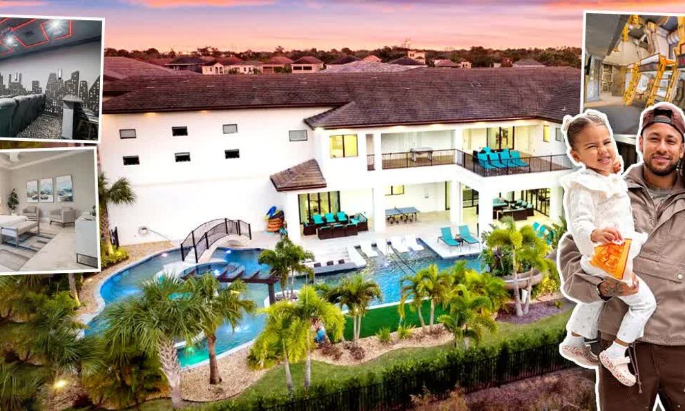 Bên trong siêu biệt thự 2.000 m² giá 10,8 triệu bảng mà Neymar thuê cho cả gia đình sang Mỹ xem World Cup