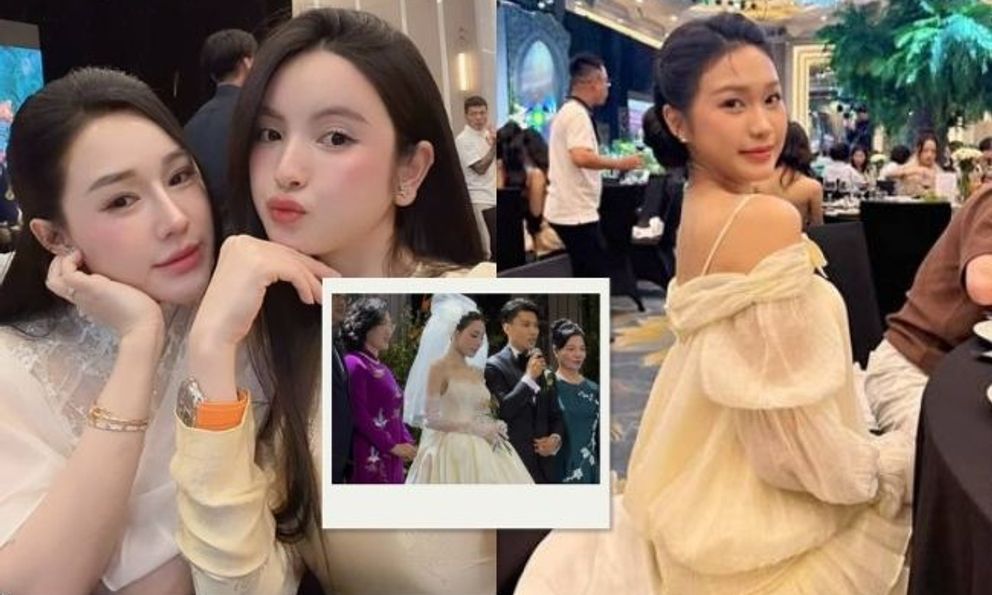 Doãn Hải My, Chu Thanh Huyền lên đồ sang chảnh, đọ sắc cùng dàn WAGs Việt xinh đẹp tại lễ cưới Văn Thanh - Bích Hạnh ở Hà Nội