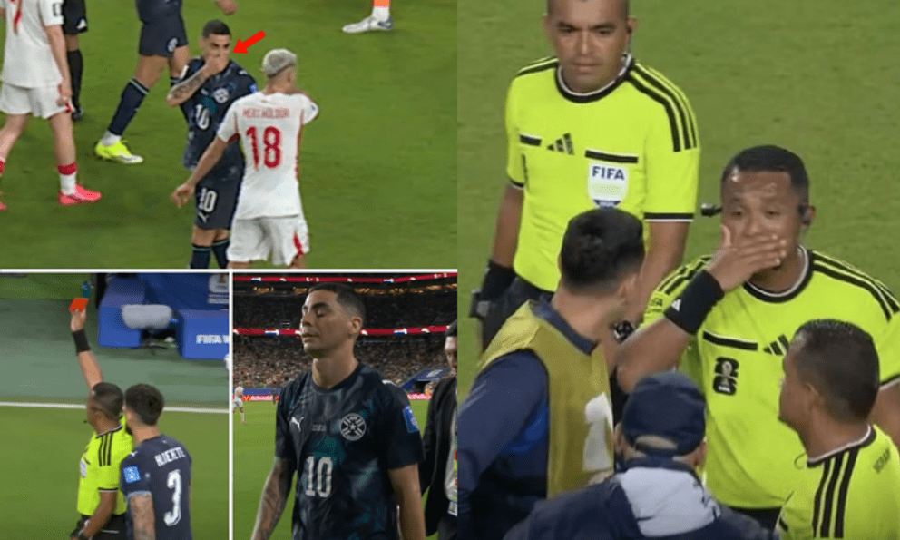 Lý do cầu thủ che miệng khi tranh cãi bị thẻ đỏ và đuổi khỏi sân ở World Cup còn trọng tài che miệng làm vậy thì không sao?