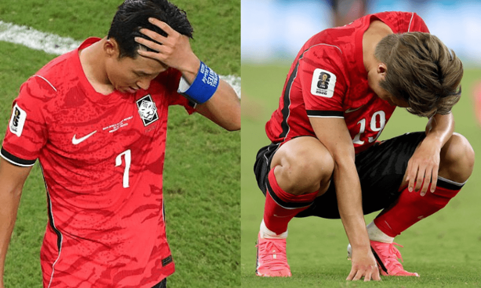 Ảnh: Son Heung-min thất thần, Lee Kang-in gục đầu suy sụp sau trận Hàn Quốc thua sốc 0-1 Nam Phi, nguy cơ bị loại