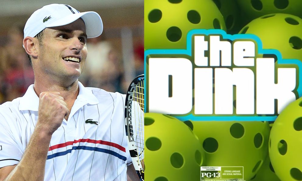 Andy Roddick đối đầu cựu thần đồng tennis trong phim hài điện ảnh đầu tiên về Pickleball