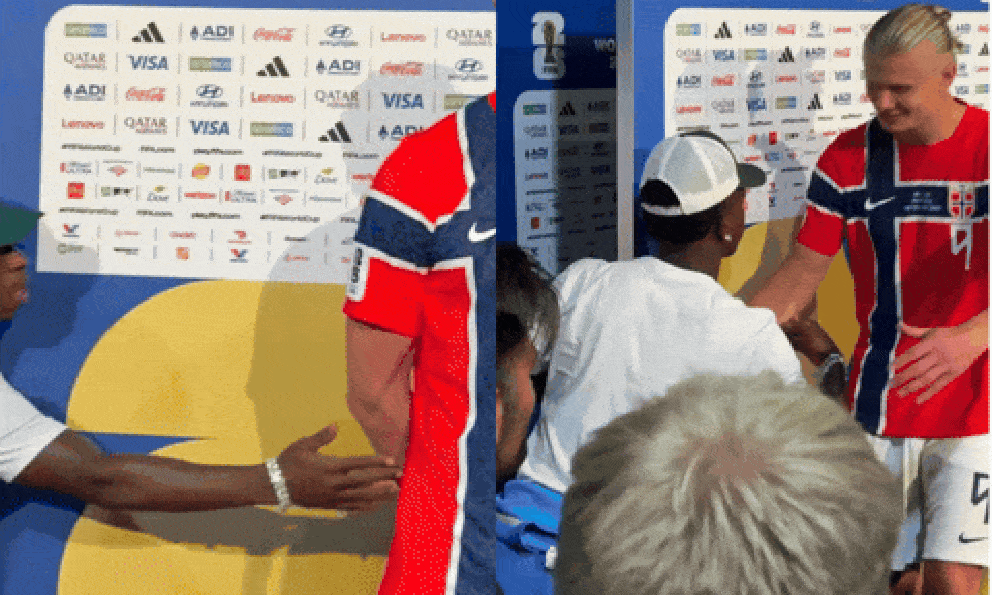 Tuyệt đối tôn trọng: Vinicius Jr chủ động ôm 