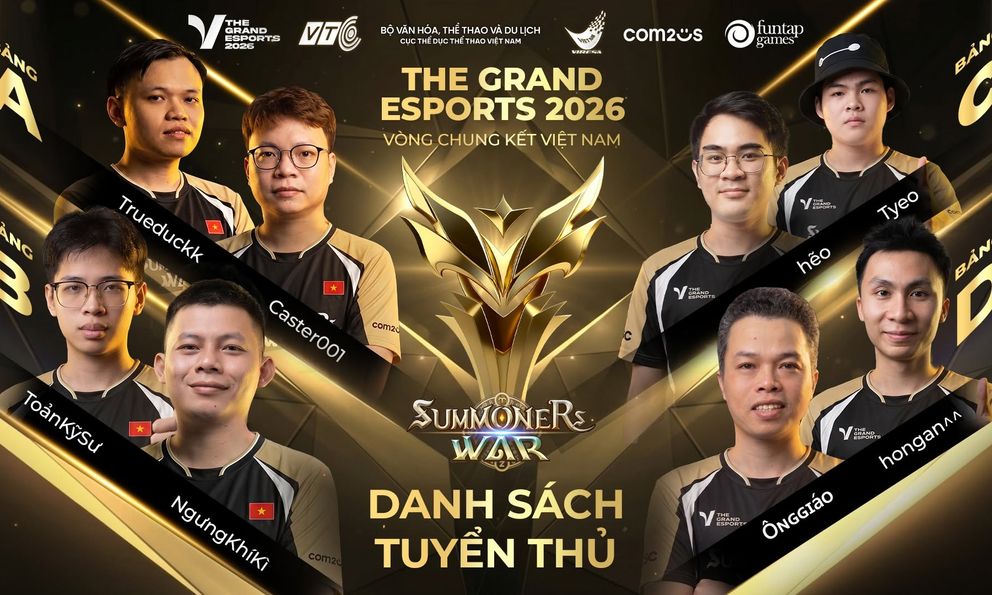 Esports Grand Championship 2026: Việt Nam trở thành điểm hẹn của những cường quốc Esports châu Á