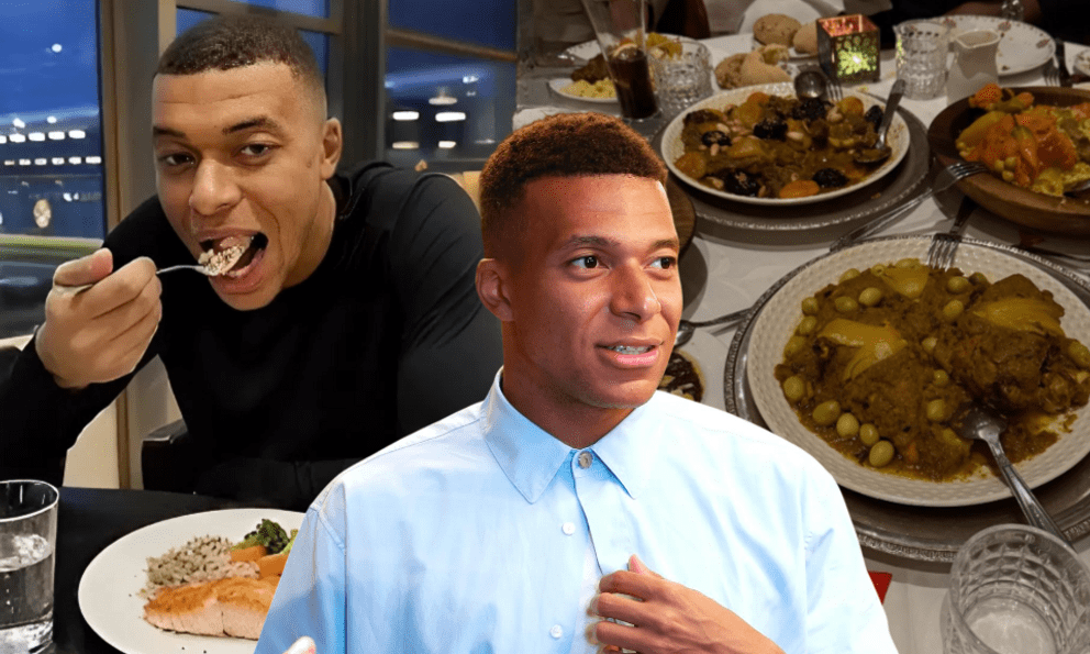 Bữa ăn của “kẻ độc tài” Kylian Mbappé
