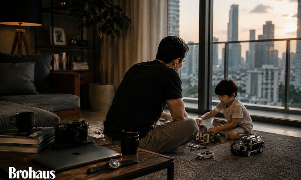 “Đàn ông dành cả tuổi trẻ để chạy theo hiệu suất, rồi dùng cả tuổi trưởng thành để mua lại thời gian”