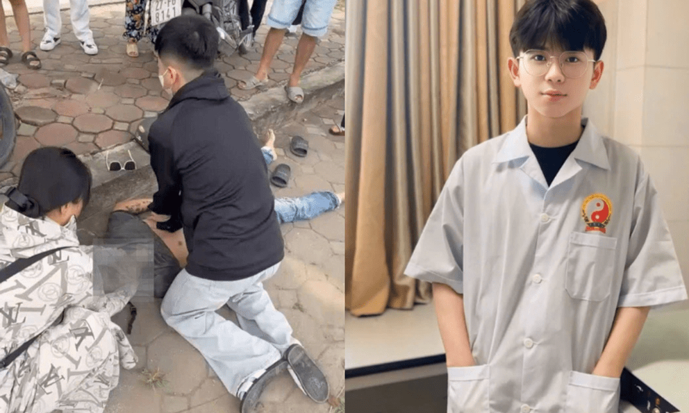 Nam sinh trường y cứu sống người bất tỉnh bên đường: 