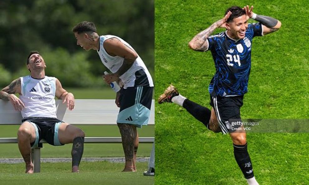 Đang chơi cho Chelsea ở Ngoại hạng Anh, Enzo Fernandez vẫn cả gan 
