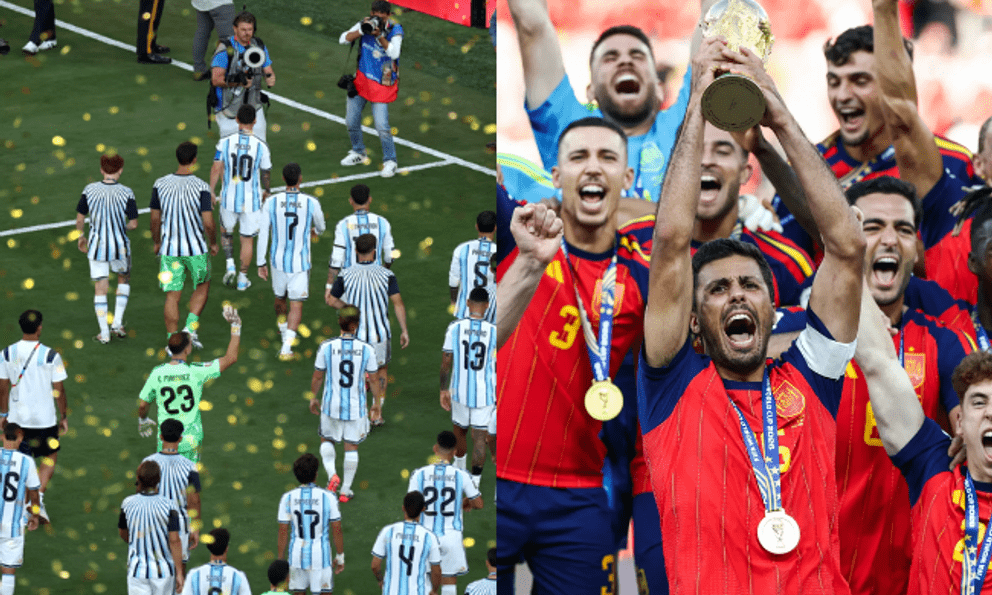 Tranh cãi: Messi cùng dàn cầu thủ Argentina quay lưng đi khi Tây Ban Nha nâng cúp World Cup, bỏ thẳng vào đường hầm