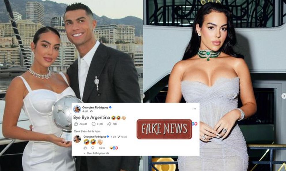 Vợ sắp cưới của Ronaldo chính thức lên tiếng sau khi bị mạo danh trên Facebook, làm rõ vụ status 