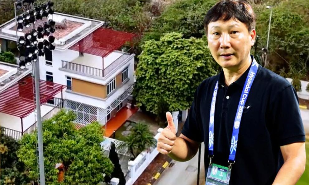 Căn nhà HLV Kim Sang Sik đang sống ở Việt Nam