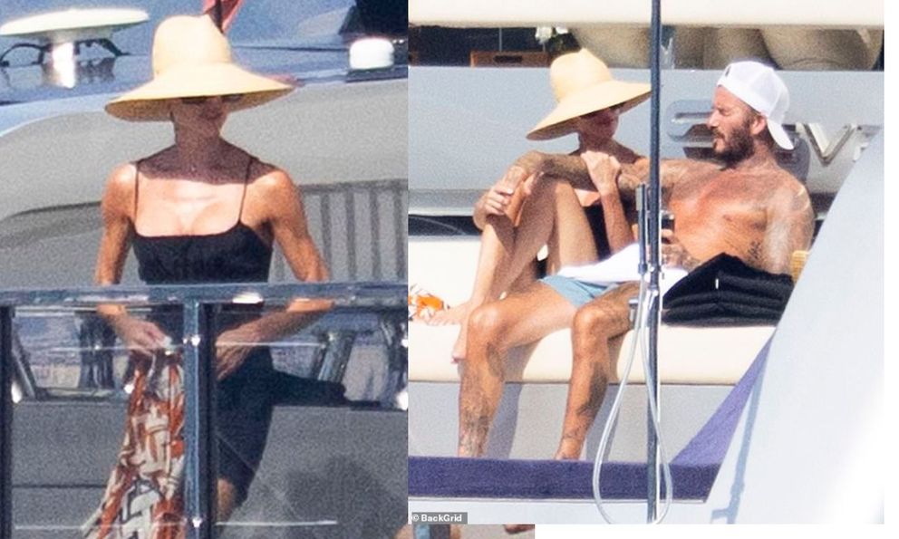 Victoria Beckham 52 tuổi vẫn khoe dáng nóng bỏng bên David Beckham trên siêu du thuyền 16 triệu bảng