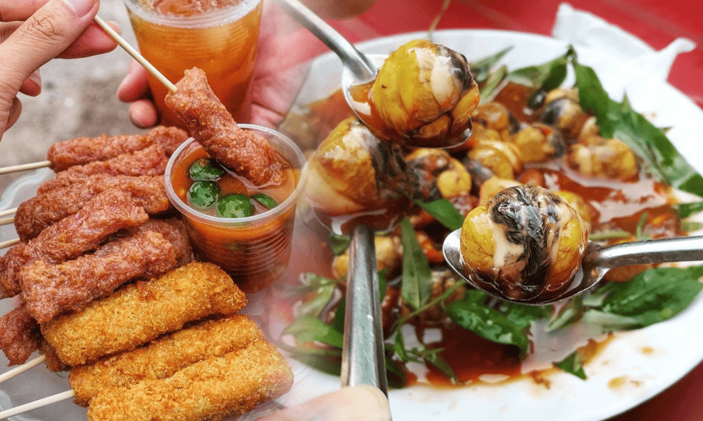 Vì sao các quán ốc luôn có món cút lộn xào me và nem chua rán trong menu?