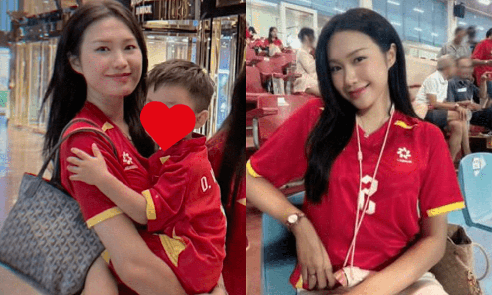 Doãn Hải My đeo túi hàng hiệu, bế con đến khách sạn gặp Văn Hậu, visual 