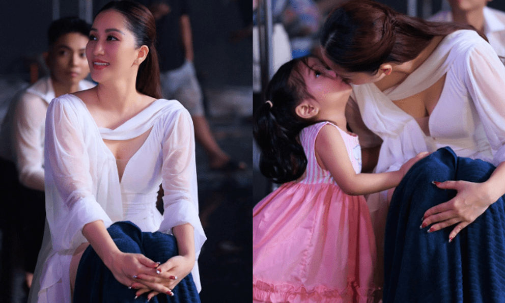 Khánh Thi tuổi 44 nhan sắc vẫn trẻ đẹp đỉnh cao, hai con gái xinh như búp bê quấn quýt bên cạnh càng chiếm spotlight