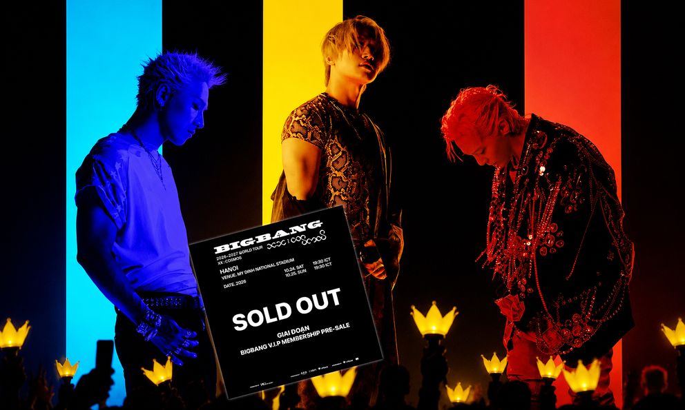 Mạng xã hội dậy sóng vì vé BIGBANG, sold out sau 2 giờ mở bán