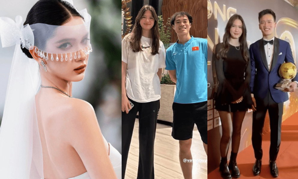Chân dài 2k7 lai Việt - Nga gây sốt vì xinh như búp bê, là em gái thủ môn nổi tiếng, cao vượt Văn Toàn, bẽn lẽn cạnh Hoàng Đức