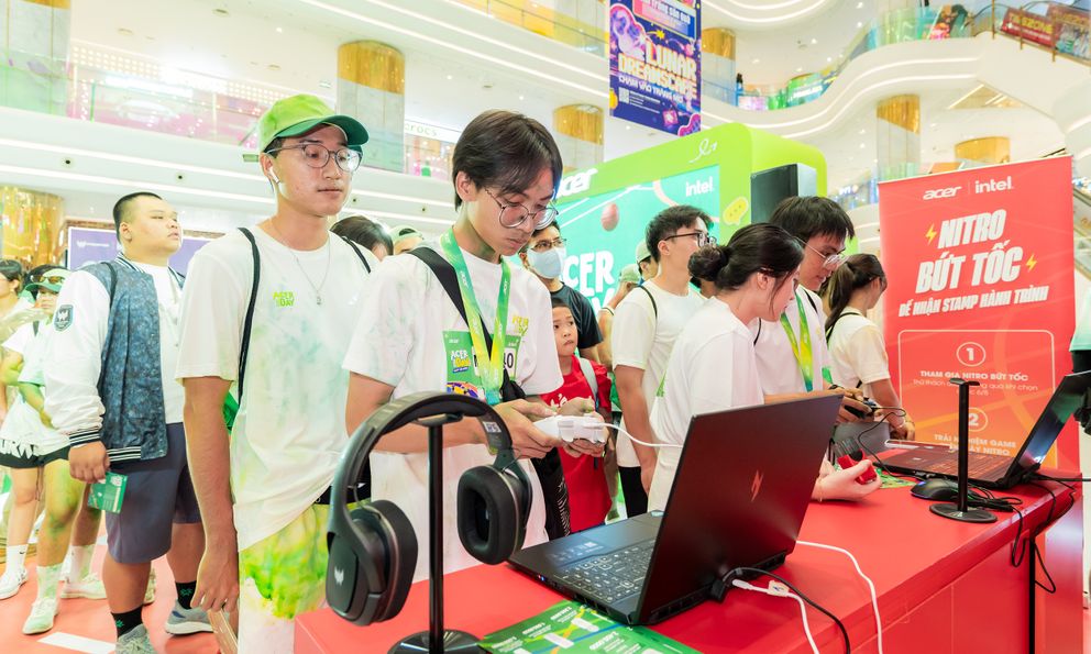 Acer đánh dấu cột mốc 50 năm bằng ngày hội công nghệ, thể thao
