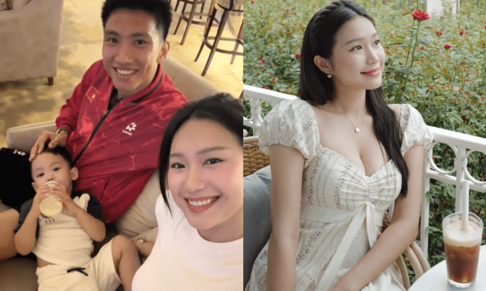 Tiểu thư Doãn Hải My khoe visual xinh đẹp nũng nịu, đưa con đến khách sạn thăm Văn Hậu, về nhà trổ tài bếp núc chuẩn hậu phương đảm đang