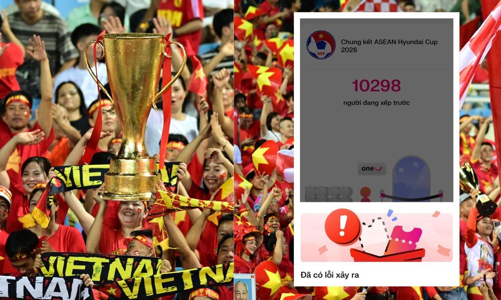 Sốt vé chung kết lượt về ASEAN Cup ĐT Việt Nam vs Thái Lan trên sân Mỹ Đình, gần 30.000 tài khoản chờ lượt mua vé