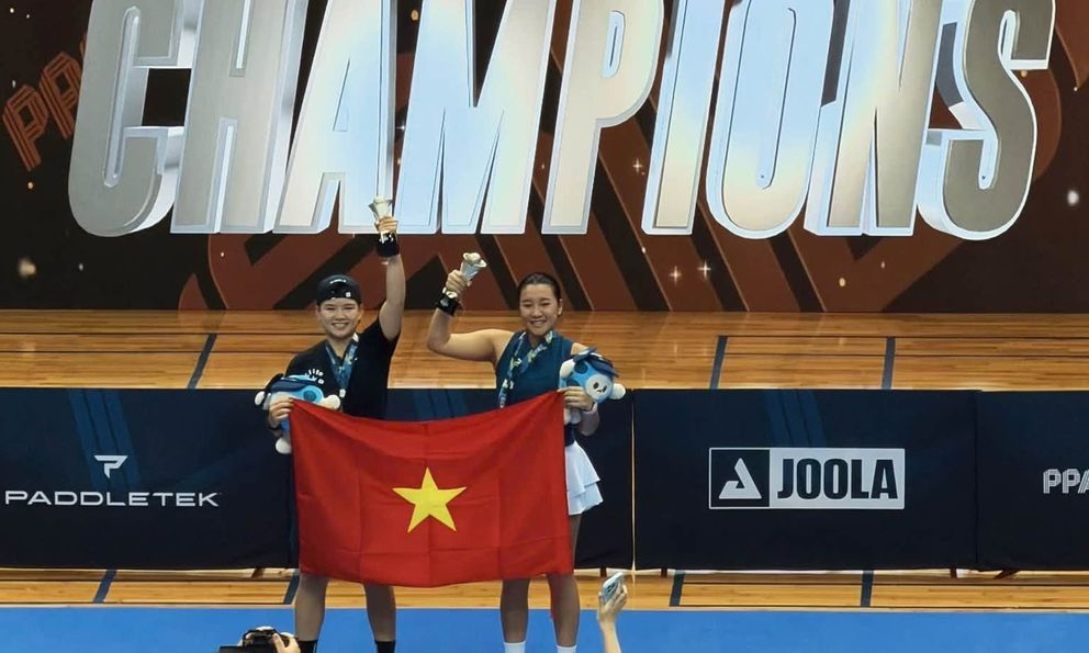 Xuất sắc: Sophia Huỳnh Trần - Ken Tâm vô địch PPA Thâm Quyến Open 2026
