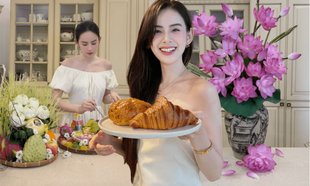 Căn bếp của mỹ nhân SN 2002 làm dâu cựu Chủ tịch