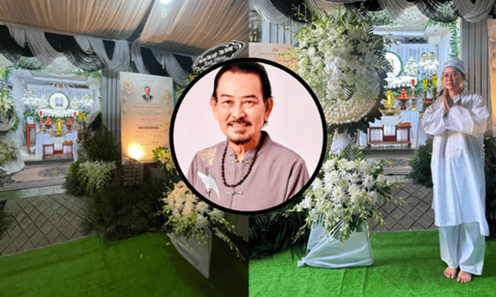 Tang lễ cố nghệ sĩ Mã Trung: Người thân lặng lẽ bên di ảnh, Lan Ngọc, vợ chồng Thu Trang chia buồn 