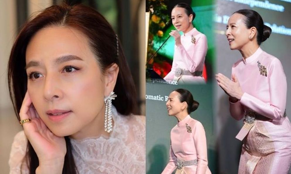 Ảnh cận mặt của nữ tỷ phú quyền lực nhất bóng đá Thái Lan - Madam Pang - ở tuổi 60 gây sốc