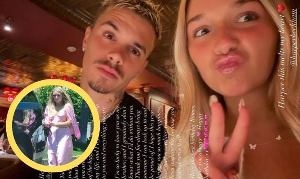 Harper Beckham xúc động nhắn gửi anh hai: Cô bé trong sáng vẫn có điểm tựa giữa sóng gió gia tộc