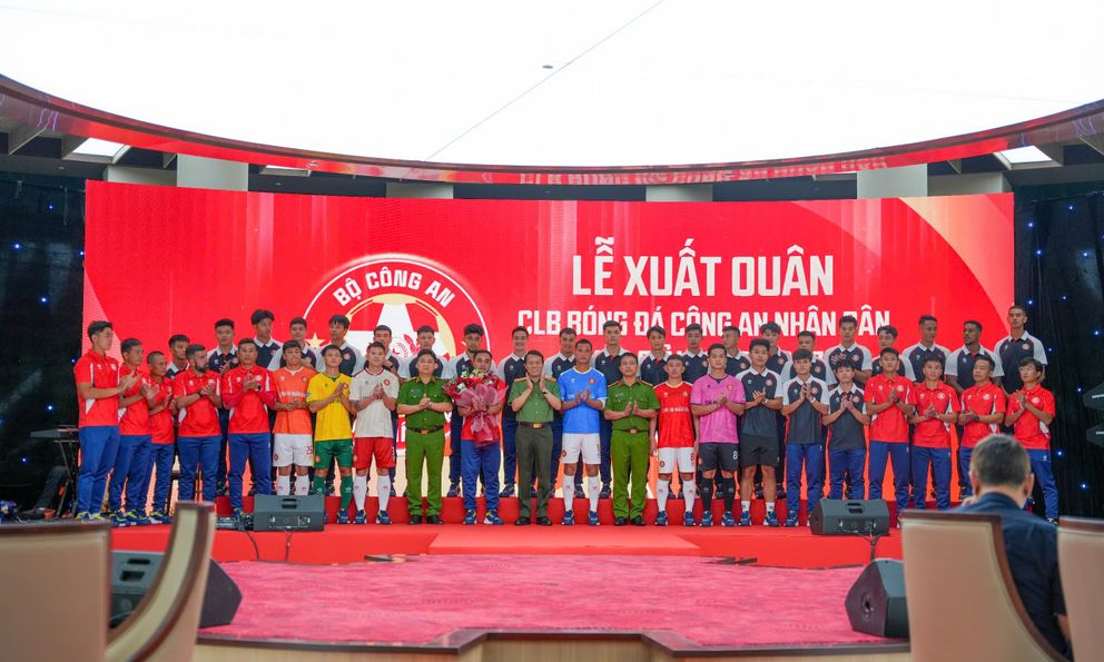 Câu lạc bộ bóng đá Công an Nhân dân đặt mục tiêu thăng hạng V.League
