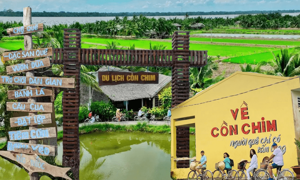 Cồn Chim Trà Vinh đông khách chưa từng có sau “hiệu ứng Phương Mỹ Chi”, người dân dậy từ 3 giờ sáng chuẩn bị đón khách