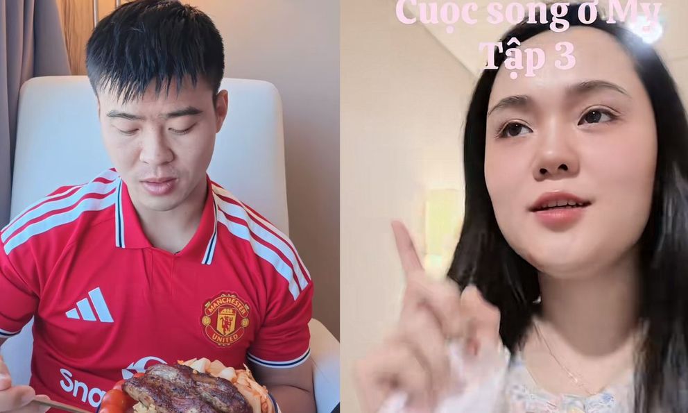 Cuộc sống của tiểu thư Quỳnh Anh lúc 3h sáng khi sang Mỹ chăm Duy Mạnh chấn thương 