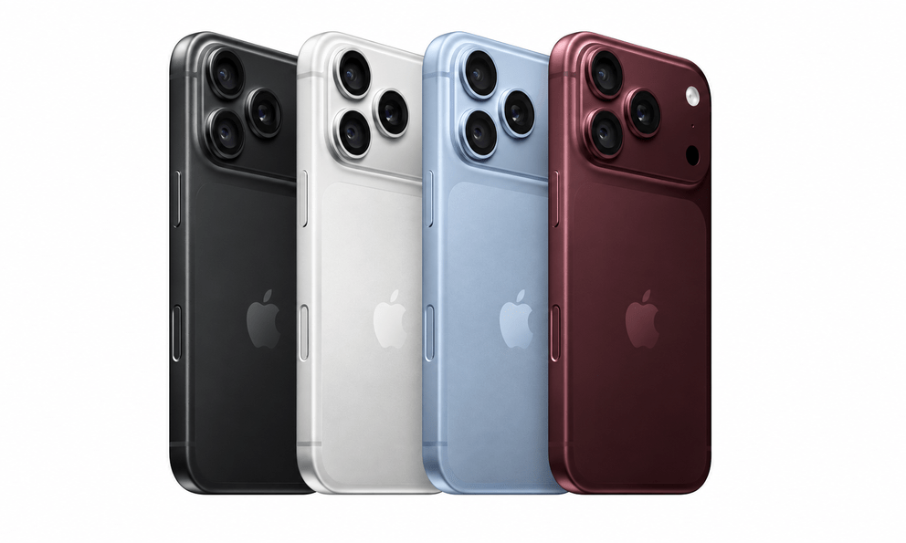 Ngắm trọn bộ loạt màu sắc của iPhone 18 Pro, iPhone 18 Pro Max và iPhone Duo