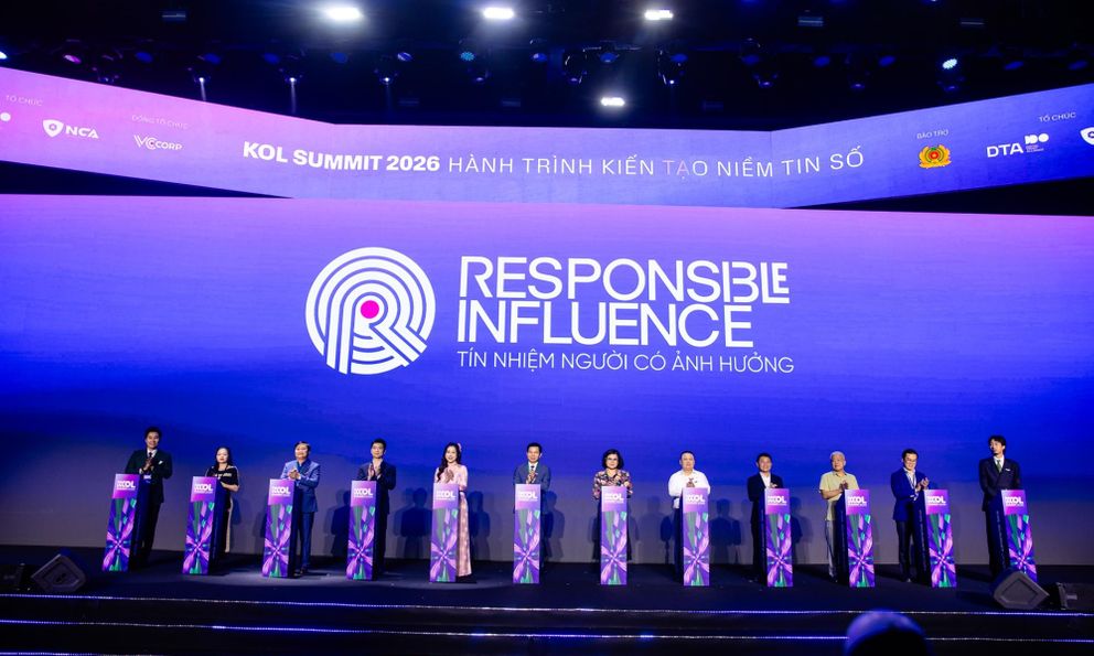 Nhìn lại KOL Summit 2026: Top #1 chủ đề hot nhất MXH trong 24h, 25 triệu lượt xem trên tất cả các nền tảng