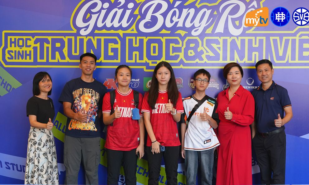 Ra mắt hai giải bóng rổ học sinh THPT và sinh viên toàn quốc 2026