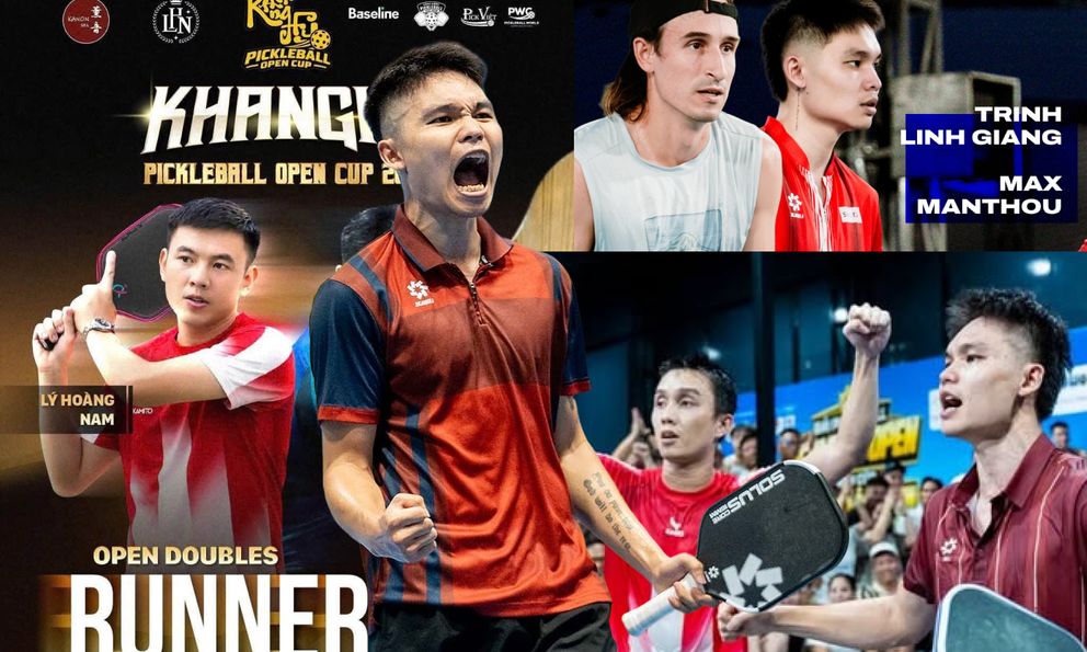Vào chung kết đôi nam Open ở 6 giải gần nhất, Linh Giang đang duy trì phong độ đáng nể