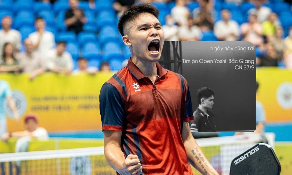 Bất ngờ: Linh Giang vào 6 trận chung kết Pickleball Open gần nhất nhưng phải đi tìm partner trên mạng