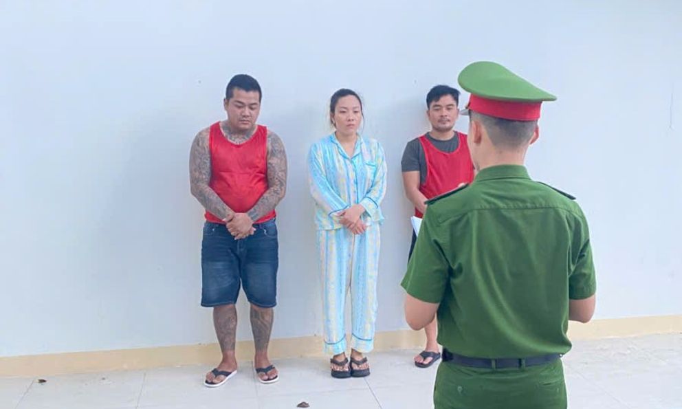 Khởi tố Huỳnh Thị Phong SN 1995 cùng 2 người đàn ông