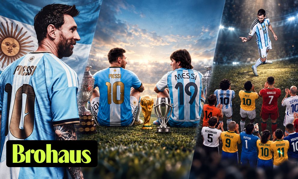 Là đàn ông, không nên tự nói nhiều về bản thân, hãy nhìn Messi đấy