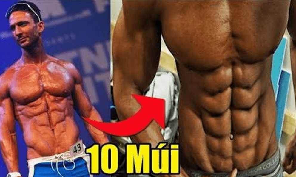 Cơ bụng 6 múi xưa rồi, người đàn ông này có 10 múi cực hiếm trên thế giới