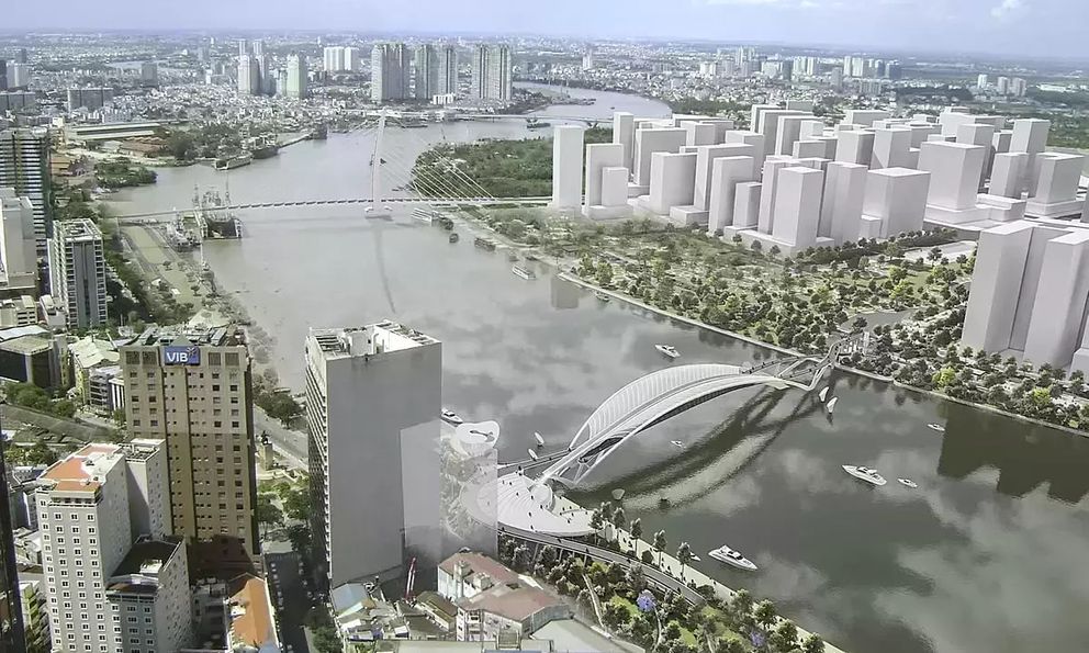 Đúng 2h sáng 21/10, sông Sài Gòn sẽ “nhường đường” 16 tiếng cho một khối thép hình lá dừa nặng bằng hơn 2.000 chiếc ô tô 