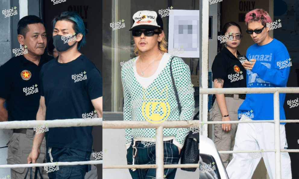 ĐỘC QUYỀN bộ ảnh “nét căng” BIGBANG trên đường ra SVĐ Mỹ Đình: G-Dragon để râu mà vẫn bảnh, Taeyang - Daesung giữ phong độ