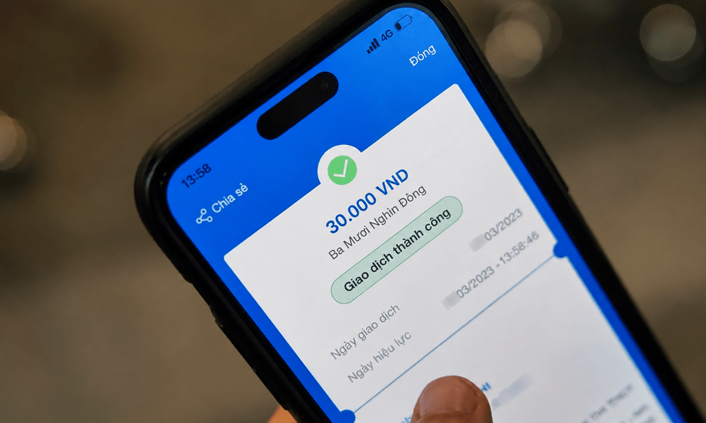 Người dân có giao dịch từ 5.000 đến 30.000 đồng với nội dung sau chú ý thông báo từ Công an