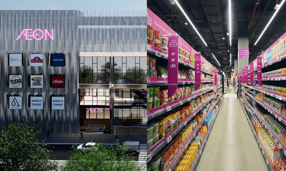 Có gì ở trung tâm bách hóa tổng hợp và siêu thị Aeon mới khai trương?